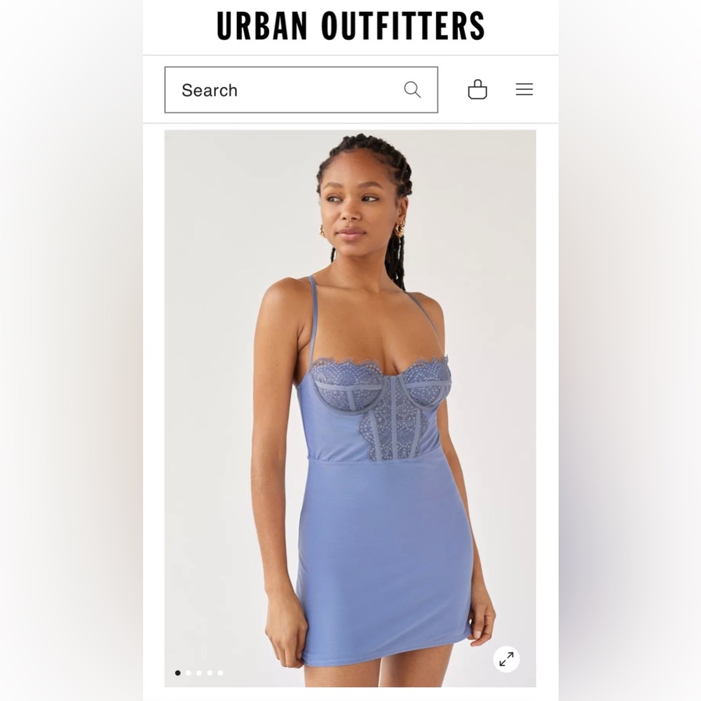 Urban Outfitters corset dress. NEW WITH TAGS